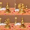 Brass Peacock Diya Annam Deepak Idol Oil Lamp Deepam with Base for Home Temple Mandir Office Diwali Decoration Kathu Vilakku Puja Diya - Deepawali Housewarming Return Gift